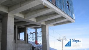 calculo de estructura estacion superior telecabina sierra nevada